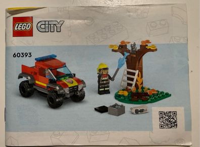 Lego City 4x4 Fire Truck Rescue 60393