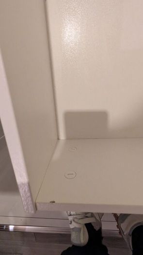MALM under bed storage with wheels