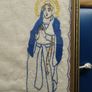 Vintage religious embroidery Image 2