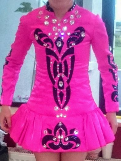 Irish dancing dress