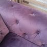 2 seater Chesterfield couch / 2 seater sofa Dfs,  73 cm h x 207 cm w x 98 cm depth Image 3