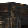 Highboard Black 90x40x180 cm Solid Mango Wood Image 7