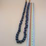 Antique Venetian Style Dotted Skunk Glass Beads Strands 10-12mm Image 4