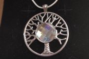 Silver tree of life pendant