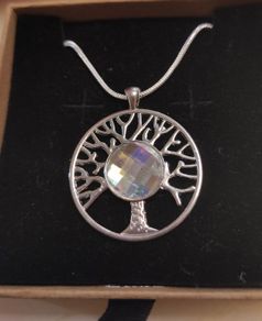 Silver tree of life pendant