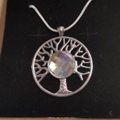 Silver tree of life pendant