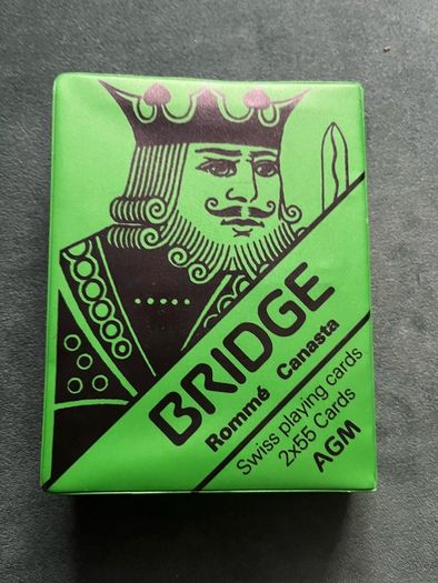 Vintage playing cards double deck