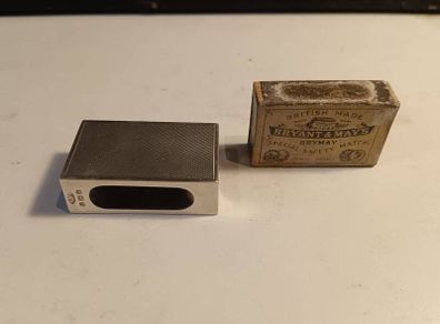 Sterling Silver Matchbox Case Holder(1932)