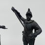 Vintage Spelter Military Figures Image 8