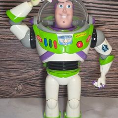 Disney Pixar Toy Story Buzz Lightyear Talking Action Wings Figure Mattel