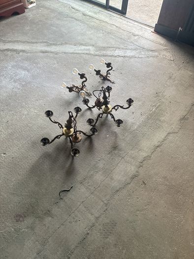 brass light pendants and wall lights
