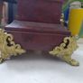 Antique French clock/mantelpiece with candleabras Image 3
