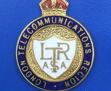 LONDON TELECOMMUNICATIONS REGION ASA (Amateur Sports Association) - enamelled prize medal for snooker (1959)