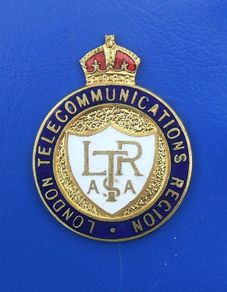 LONDON TELECOMMUNICATIONS REGION ASA (Amateur Sports Association) - enamelled prize medal for snooker (1959)