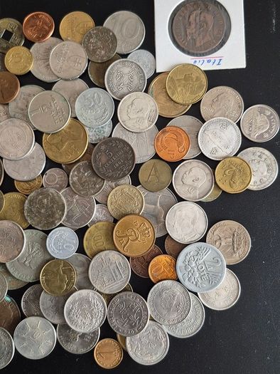 19th and 20th-century world coins from China, Germany, Poland, Italy, Ireland, etc.