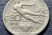 Italy 1913 R 20 Centesimi