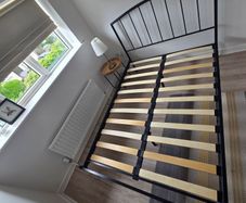 Double bed (frame + mattress)