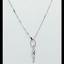 18 kt. Gold, White gold - Necklace with pendant RRP 1699 Image 2
