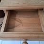 heavy pine bedside lockers Image 4