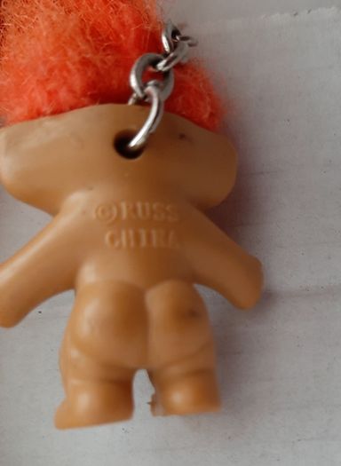 vintage troll mini keyring