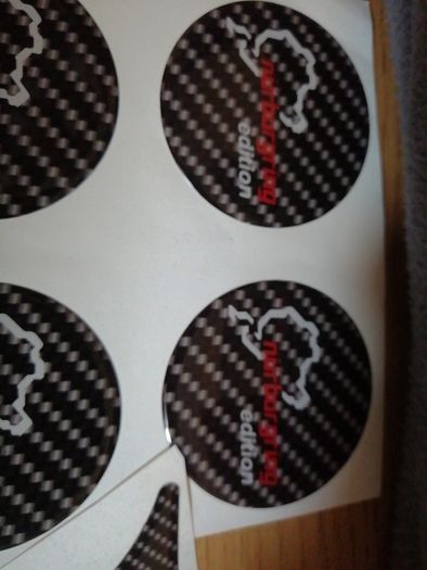 Nurburgring centre caps for alloy wheels
