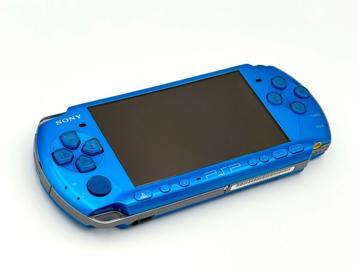 Sony PSP Console in Vibrant Blue - Boxed and Minty