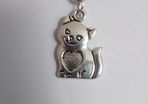 Cat Pendant / Charm for Pandora Style Bracelet