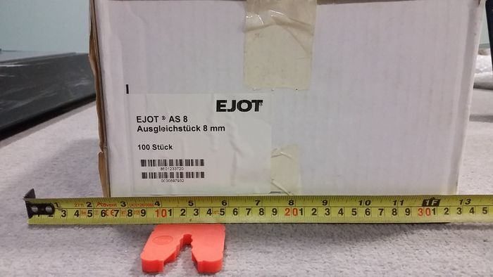 Packers/Shims EJOT 3mm, 1mm, 5mm, 8mm, 10mm