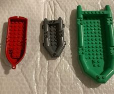 lego boats x 3