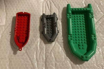 lego boats x 3