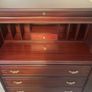 Mahogany roll-top Bureau Desk Image 3
