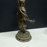 Vintage Brass Mother and Child Figurine Tibetan / Indian Style 15 cm Image 3