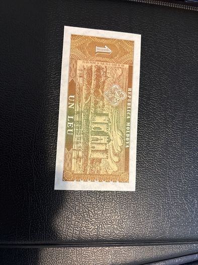 1 Leu 1992 Unc Banknotes Moldova