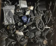 Various phone chargers