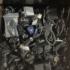 Various phone chargers