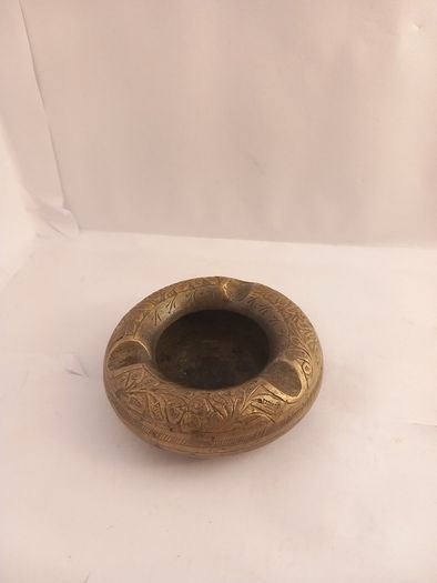 Vintage Brass Ashtray mini ashtray great gift present beautiful decorative piece