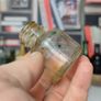 94 - Two Vintage Glass Screw Top Inkwell Bottles Image 3