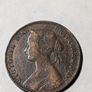 1869 Bronze Halfpenny Image 4