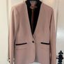 Awear Tuxedo Style Blazer in pink and black - Size 10 worn once Image 2