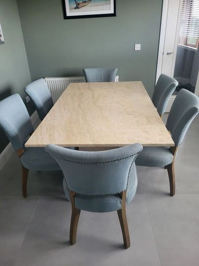 dining table and 6 chairs