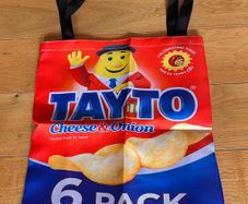 Tayto Crisp Tote Bag Brand New - Free postage