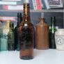 38 - Vintage Kiloh Beer Bottle Embossed Letters Brown Glass Cork Image 2