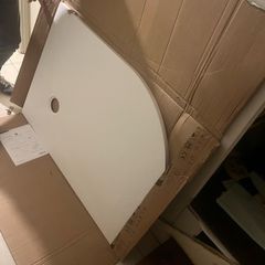 Sonas shower tray slate effect quadrant 1200 x 800 LH