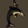 Pristine Vintage 9ct Gold Dolphin Charm / Pendant Image 9
