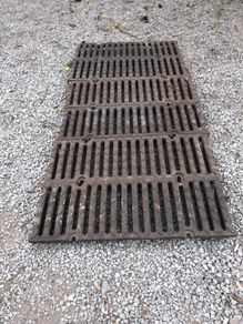 6 steel grates 1035x500 lot