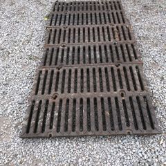 6 steel grates 1035x500 lot