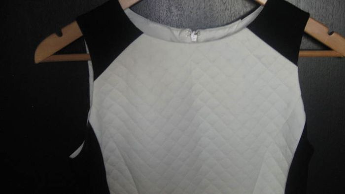 Coast ladies dress cream an black ocassion/party dress size 8