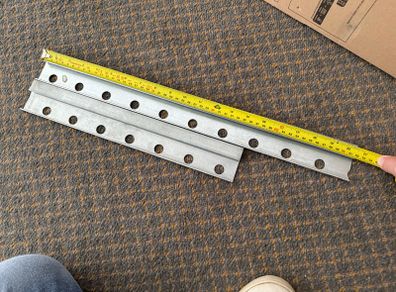 Free 2 IKEA METOD Suspension Rail Offcuts 50cm & 32cm
