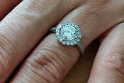 Sterling Silver Ring - Size N - Stamped for Silver (S77)