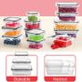 Brand New Skroam Food Storage Containers with Lids, 36-Piece Set Image 4
